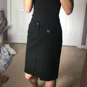 Ralph Lauren Black Pencil Skirt